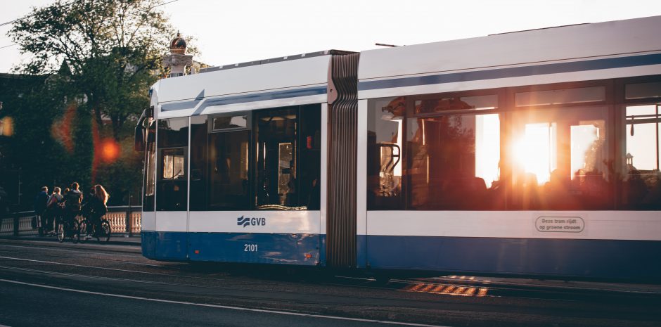 Ongeval tram Amsterdam